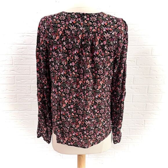 Anthropologie Maeve Orli Bibben Floral Button Blouse Size Small - Picture 4 of 7